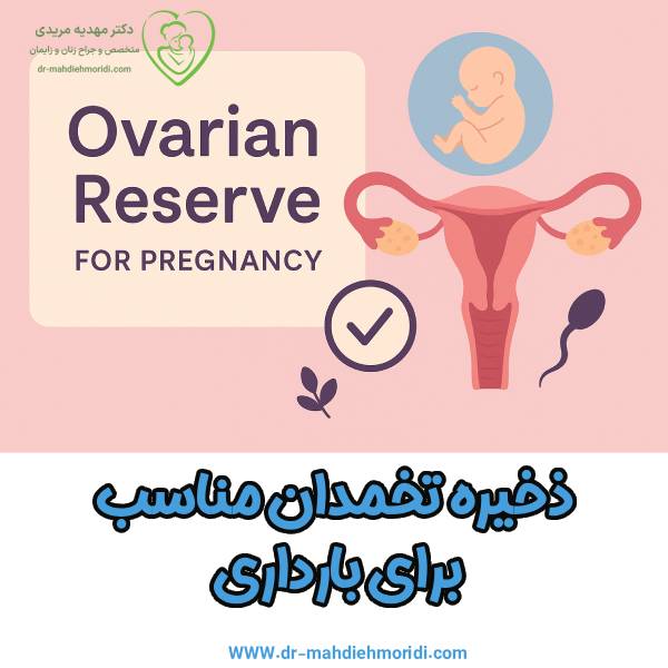 ذخیره تخمدان مناسب برای بارداری - دکتر مهدیه مریدی